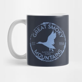 Great Smoky Mountains National Park Vintage Design Goose Mug